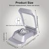 Aluminum Egg Slicer Multi-Functional Kitchen Tool for Hard Boiled Soft Eggs