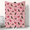 Funny Dachshund Pattern Blankets Warm Cozy Sofa Throw Blanket Cute Pet Dog Lover Room Decor Bed Nap Bedspread Blanket New