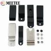10/20/50Pcs Meetee Metal Belt Clip Buckles Wallet Holster Clips Hook Man Waistband Clasp DIY Bag Repair Hardware Accessories