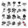 20/50pcs Waterproof Tattoo Stickers Sexy Simulation Collarbone Stickers Tattoo Butterfly Flower K9U6