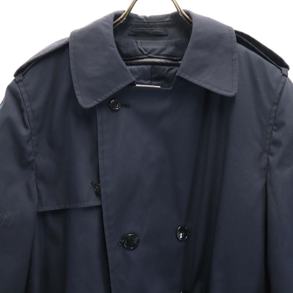 DEFENDER COLLECTION with liner trench coat 42S Navy 2WAY Men's Used