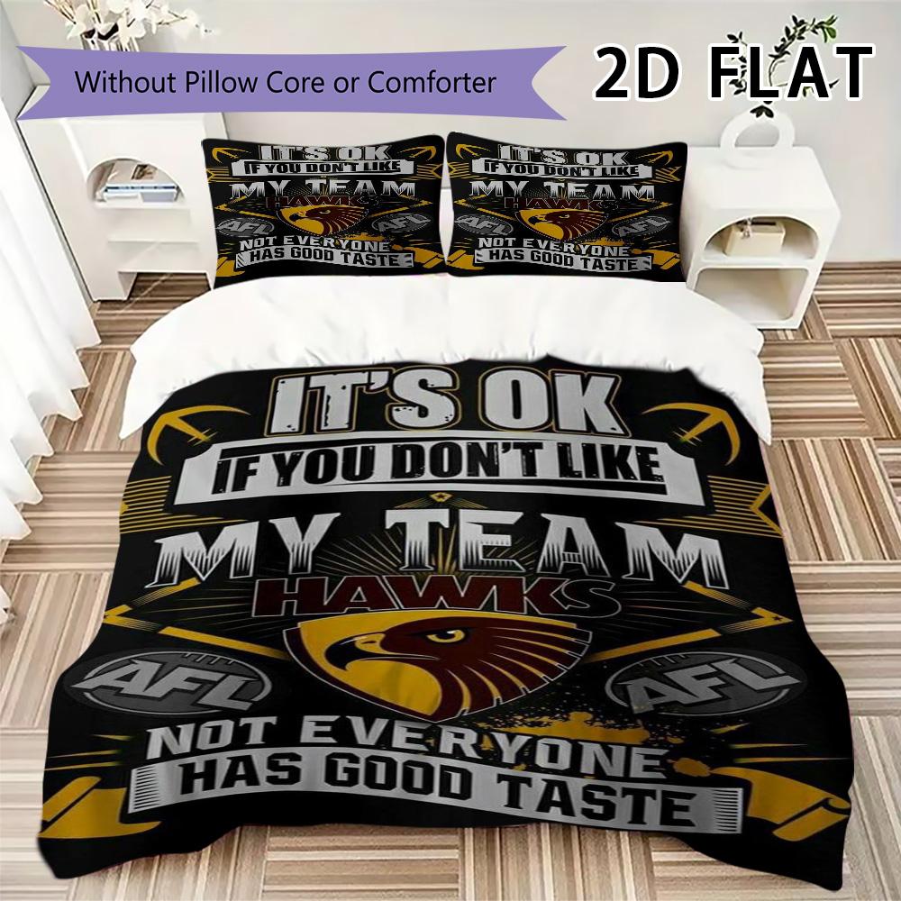 Collingwood Pattern Bedding Uilt Set Uilt Cover Pillowcase Home Decoration Birthday Gift (1 * Duvet Cover + 2 * Pillowcase Without Core)