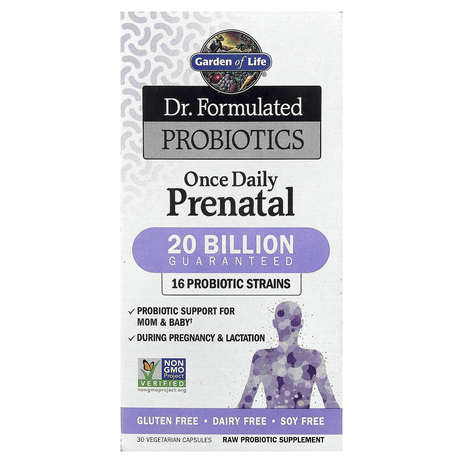 

Dr. Formulated Probiotics, 1 Tablet Daily for Pregnant Women, 30 Veggie Caps