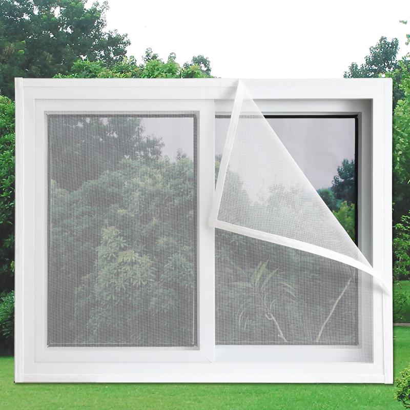 Mosquito Proof Gauze Net, Mosquito Net, Tulle, Insect-proof Curtain, Window Screen, self-adhesive,Summer, Doors, Custom Sizes