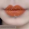 Suitable for Sisters Aged 40, 50, 60, Lipstick That Doesn'T Stick To Cups, Doesn'T Fade, Cinnamon Milk Tea Color, Moisturizing and Waterproof
