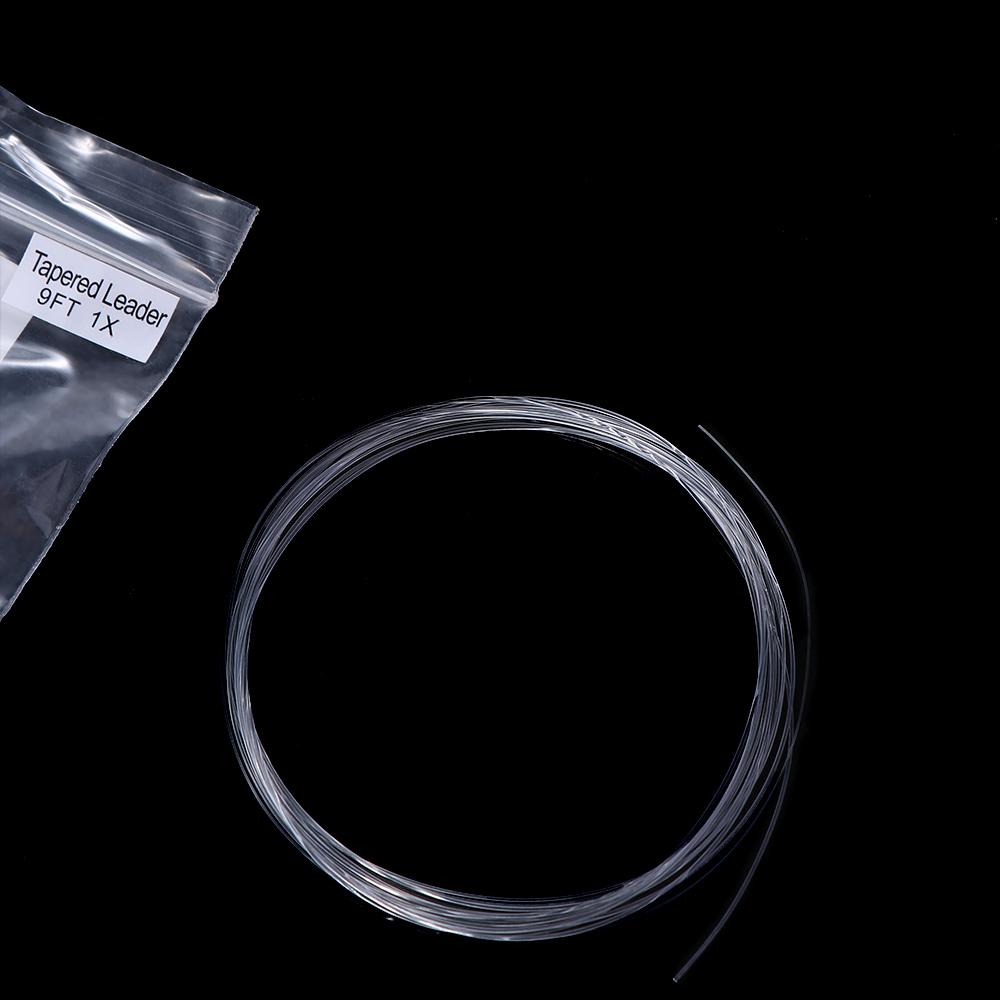 

9 футов 1/2/3/4/5/6x Суперпрочный нейлоновый инструмент Прозрачный конический поводок Карповый конический поводок Шнур для нахлыстовой ловли Леска для нахлыстовой ловли Лески