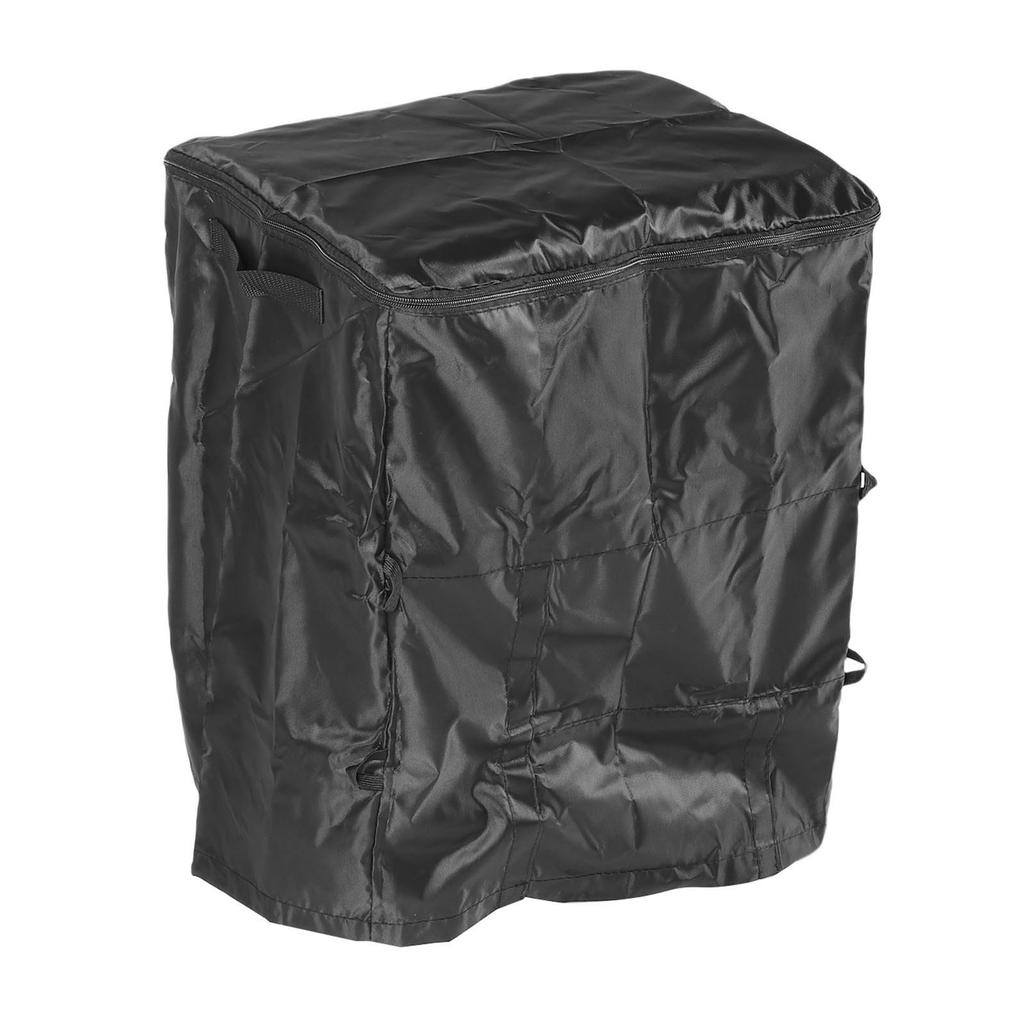 Hot Tub Pump Insulated Cover Water Proof Spa Pump Winter Cover Easy Installation for Outdoor Black