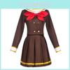 High Quality Yellow Cosplay Sailor Uniform For Men And Women Polyester Blend Fabric Xs-xxxl Sizes