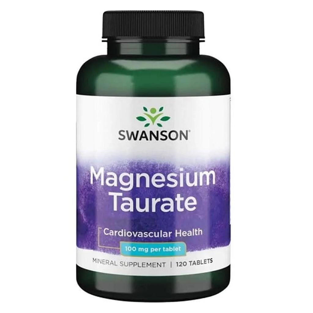 Magnesium Taurate, 100mg - 120 tablets