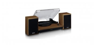 Lenco LS-100WD Bluetooth Turntable, Lenco