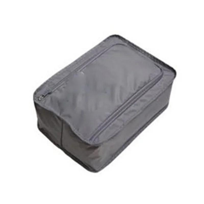 1Pc Waterproof Shoes Storage Bag Travel Clothing Organizer Convenient Zip Lock Sorting Pouch Foldable Underwear Socks Packing