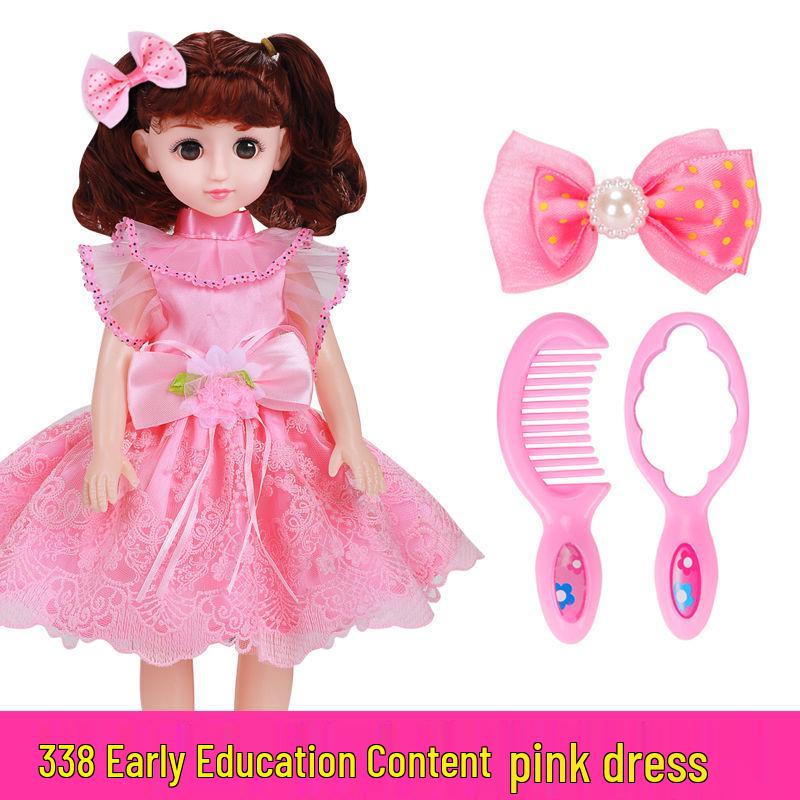 Princess Doll Stroller & Playhouse Set - Real Toy Birthday Gift for Girls