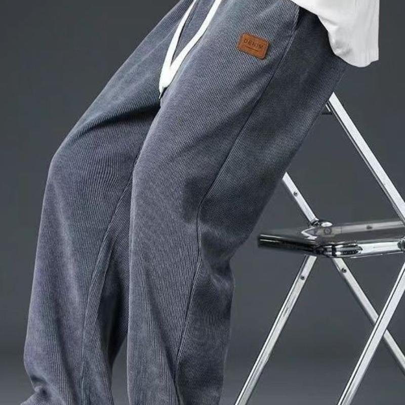 New Baggy Striped Sweatpants For Men Straight-Leg Pants Fashion Hip Hop Streetwear Harajuku Trousers Casual Bottoms Male Clothes