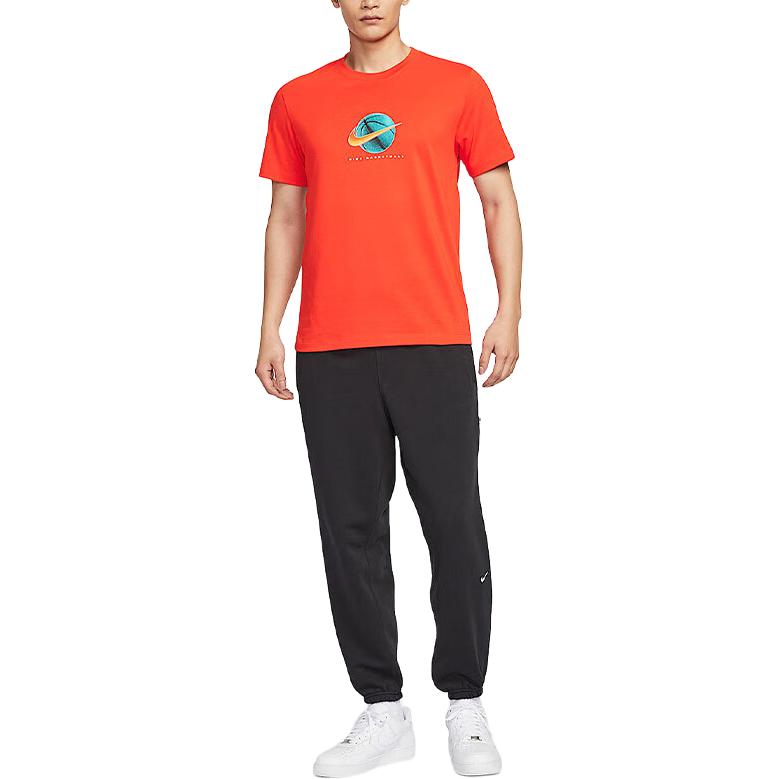 New Nike T Shirts Men's Orange HJ3465-633