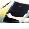 Retractable Car Windshield Sunshade — Front Rear Window UV Protector Film, Auto Sun Visor Covers