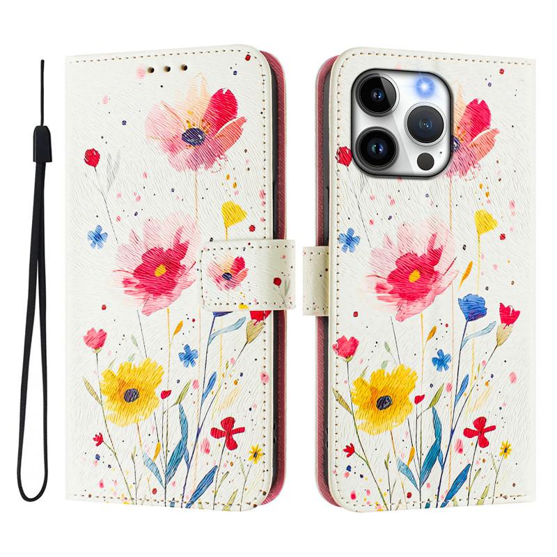 Luxury Flip Leather Case For iPhone 12 11 Pro Max Flip Cover On For Apple 11 iPhone 12 Mini 11Pro Wallet Bags Flower Cases Shell