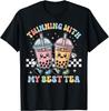 Twinning with My Best Tea Bestie Spirit Week Twins Day T-Shirt