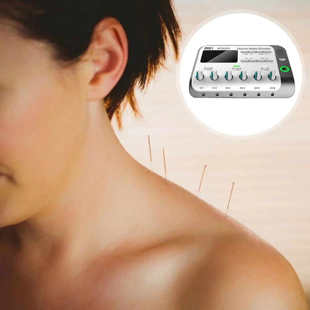 6 Output Electroacupuncture Muscle Stimulator TENS Neuromuscular Relaxation Massager Portable Multi-Mode Acupuncture and Moxibustion Device