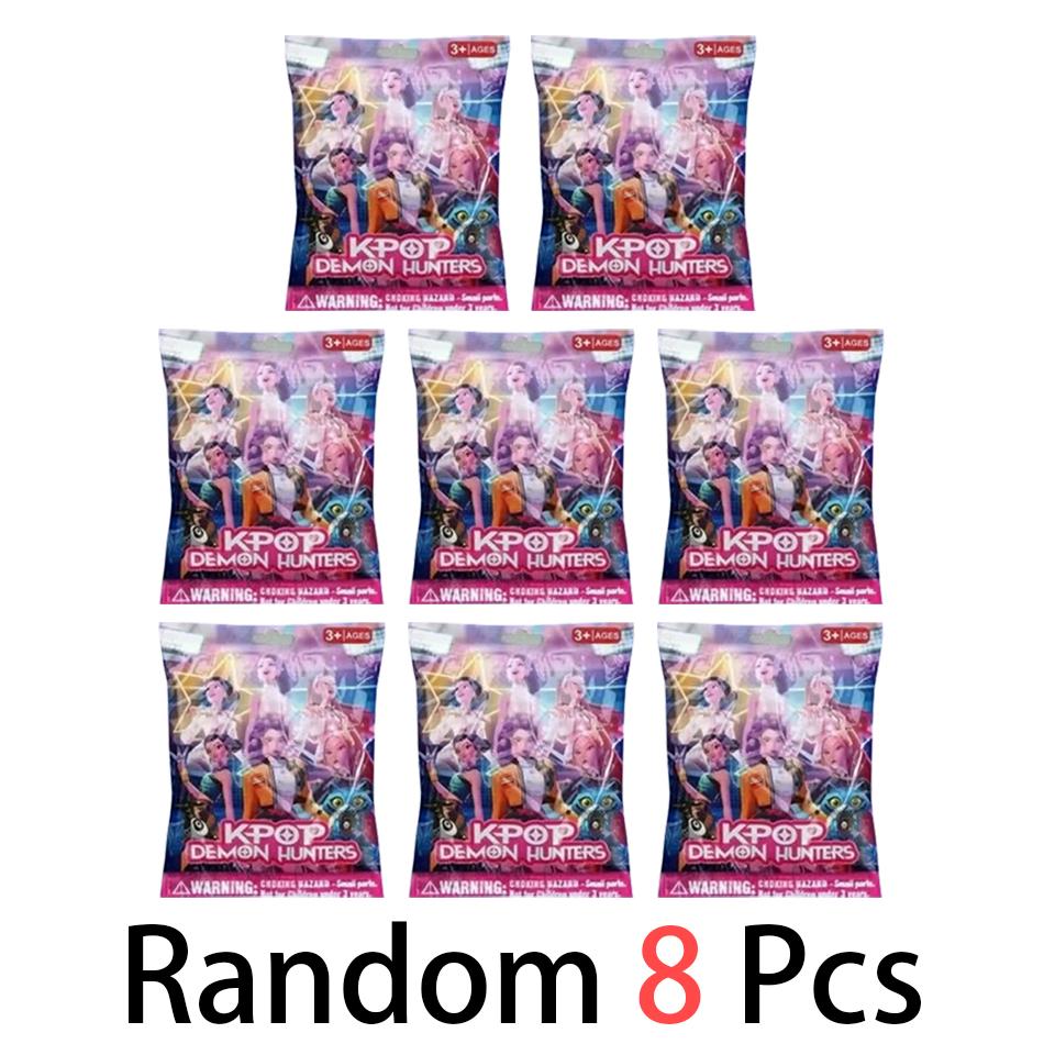 K Pop Demon Hunt Box Series Figure Model Toy Cartoon Gaming Peripherals Desk Decoration Halloween/Christmas for Kid GiftK