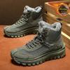 2026 New Winter Velvet Thickened High-top Boots Outdoor Functional Sports Hiking Boots Large Size Comfort Men Shoes Botas Hombre