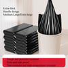 Extra-Thick Vest-Style Garbage Bags  | Medium-Large Size Black Trash Bags for Home Kitchen Bathroom | Heavy-Duty Portable Household Waste BagsRQSL-001