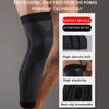 1/2 Pcs Sport Full Leg Compression Sleeves Long Knee Support For Cycling Running Basketball Weightlift Workout Joint Pain Relief