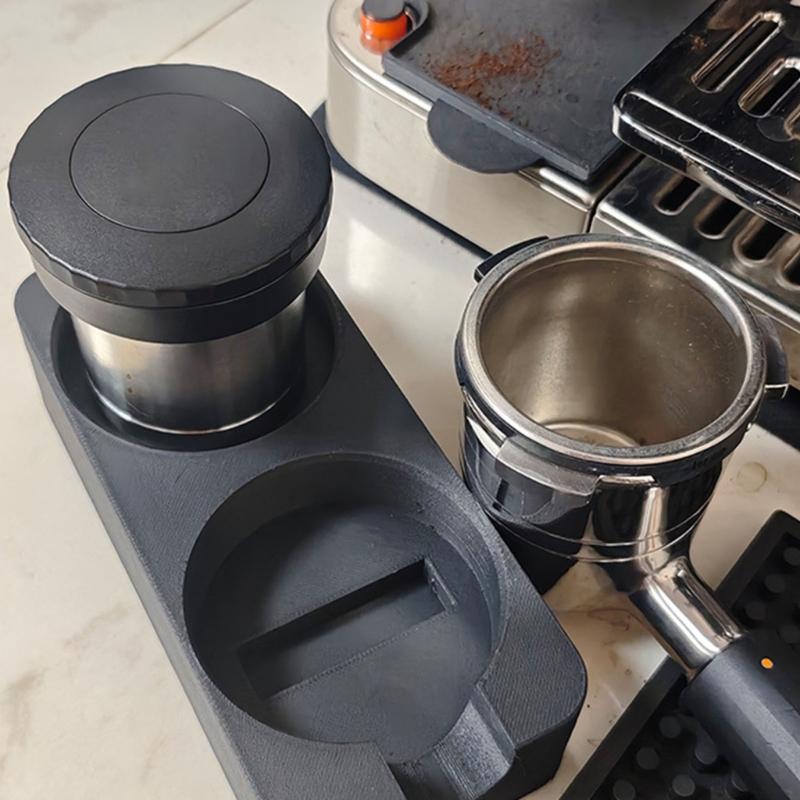 Stable Espressos Tamping Station Universal Fit For Coffee Handle Sustainable Materials Coffee Distributor Base