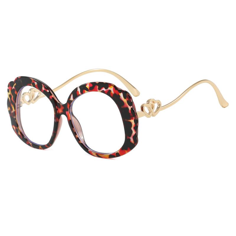 Butterfly Colorful Flat Mirror Anti-blue Light Love Ins Fashion Trend Glasses Frame Internet Celebrity Personalized Glasses Frame