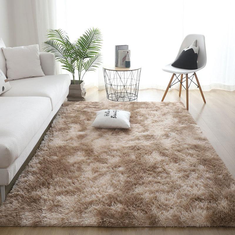 Thicken Home Bedroom Carpet Cute Girl Room Full of Net Red Wind Bedside Blanket Living Room Coffee Table Home Mat
