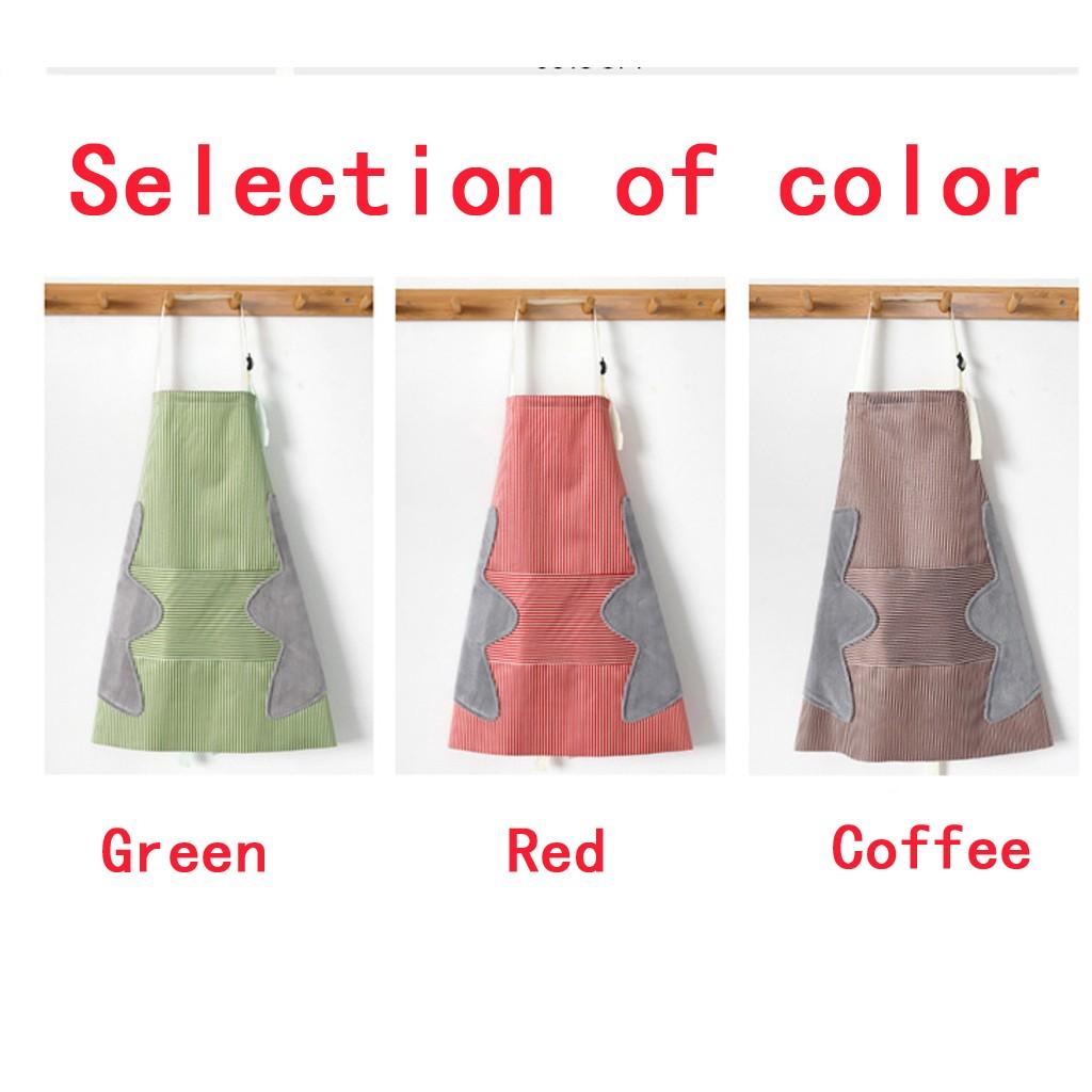 Strip Apron Home Kitchen Cooking Wipe Hands Pocket