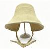 Women's Wide Brim UV Protection Bucket Hat with Straps for Summer Beach & Outdoor Travel