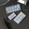 Set of 2 Flower Small Art Accessories Mold Nail Designing Moulds Nail Embellishment Molds for Delicate Manicure Designs