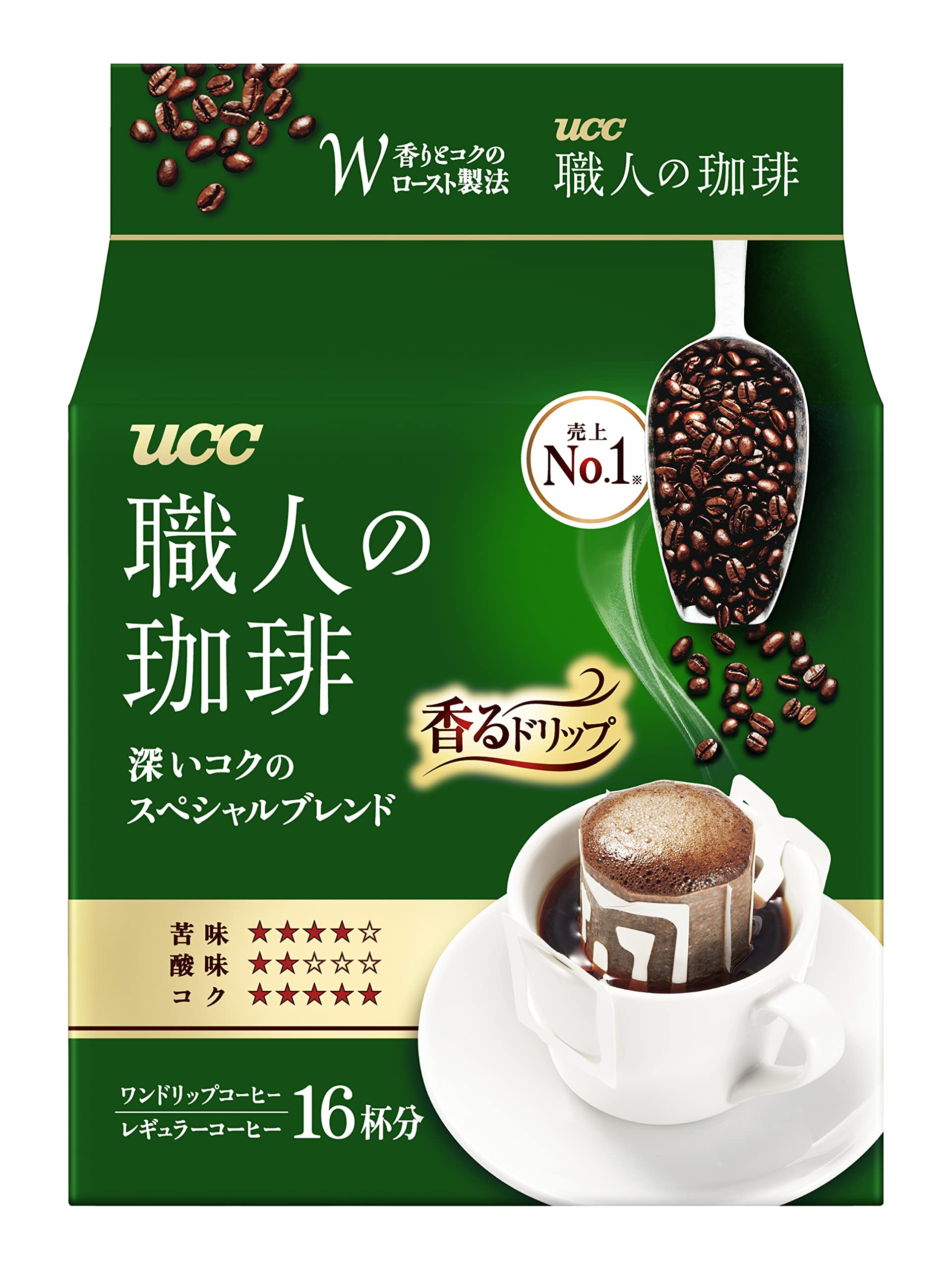 

UCC artisan coffee deep rich special blend (drip) 16 bags