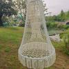 Bohemian Hand-Woven Indoor Hanging Chair Swing for Living Room Balcony Adult Hammock
