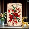 Metal Poster Vintage Christmas Decor 30x20 Cm Home Wall Art Gift