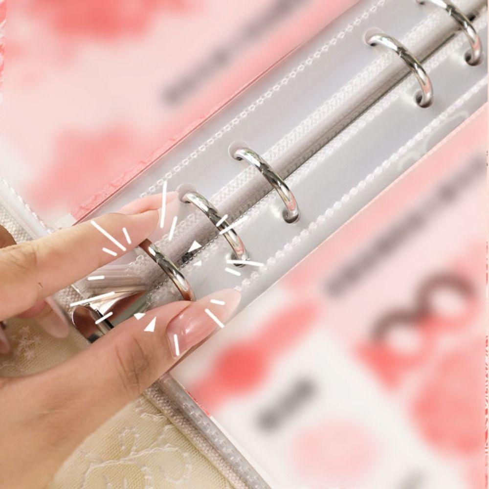 Fun Money Savings Challenge Binder Cloth Cash Budget Notebook Money Planners