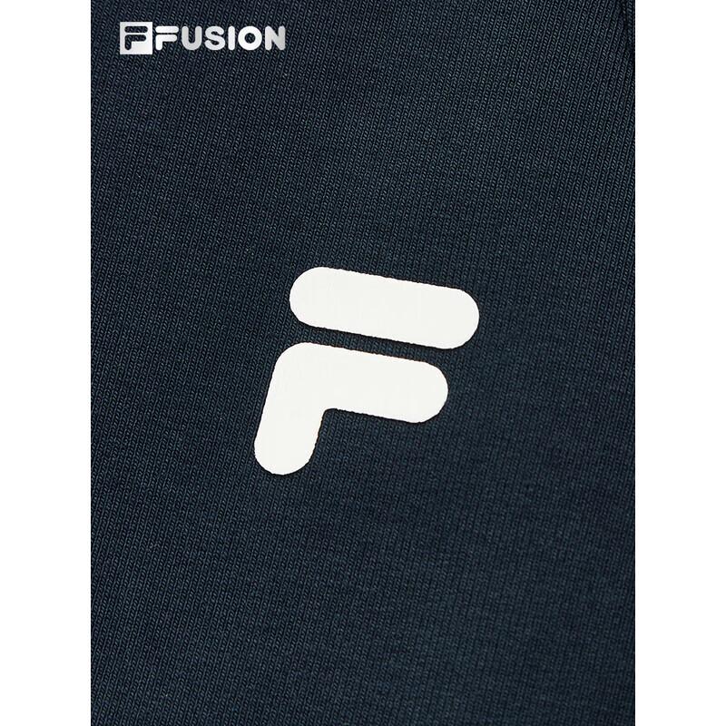 FILA FUSION Women's 2025 Fall Slim-Fit Knitted Long-Sleeve Hooded Jacket