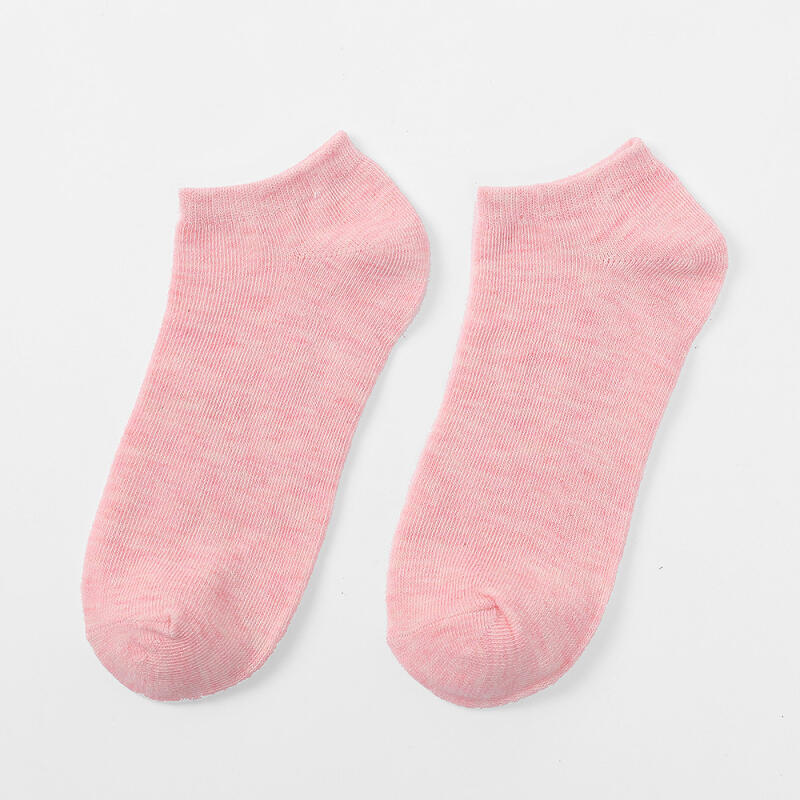 5 Pairs of Women's Ankle Socks (Pink)