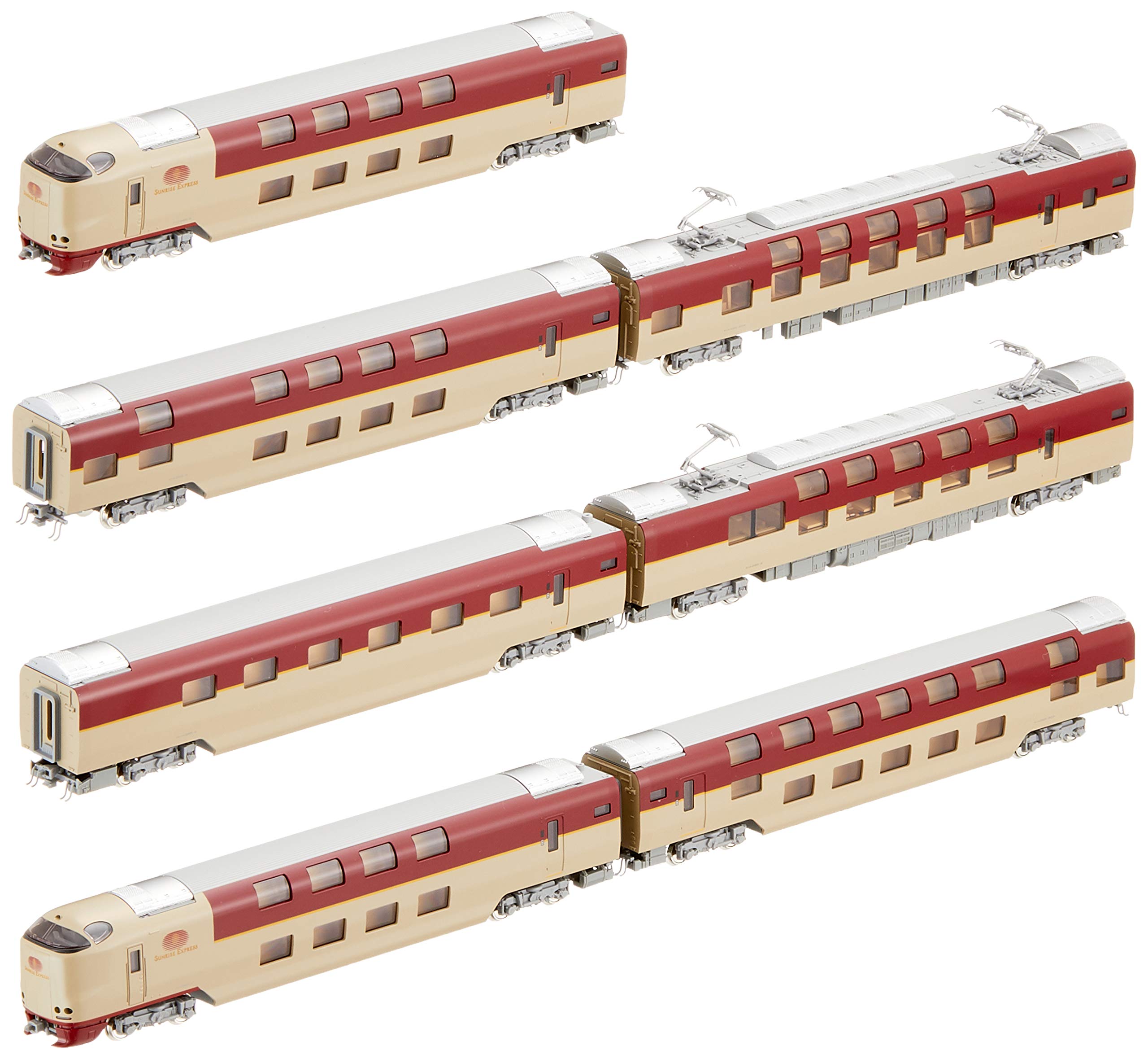 

KATO N gauge серия 285 0 Sunrise Express (пантограф добавление формирование) 7-вагонный набор 10-1564 модель поезда
