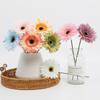 6Pcs Artificial Silk Gerbera Flowers Bouquet Home Table Decor Fake Daisy DIY Photo Props Floral Arrangements Wedding Decoration