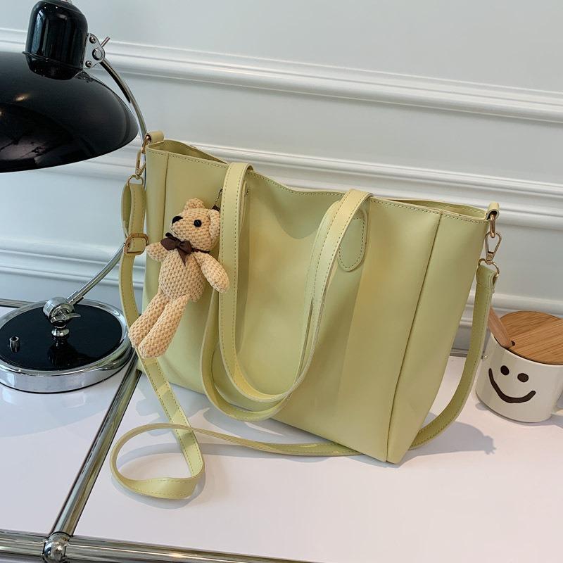 Premium Sense Large Bag Women's Large Capacity New Fashion Shoulder Tote Bag Versatile Messenger Bag Tide