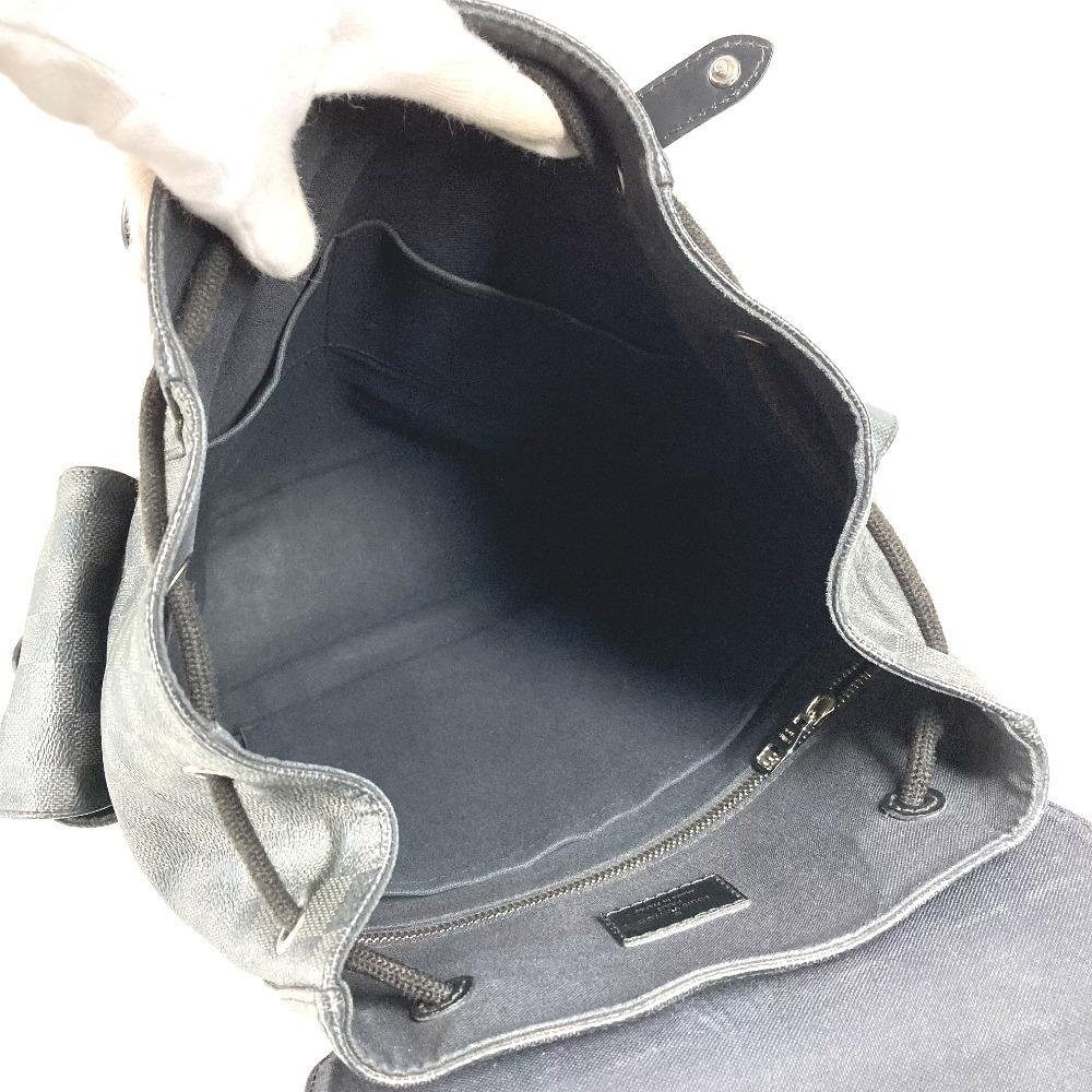 Louis Vuitton N41379 Damier Graphite Christopher MM Backpack Black