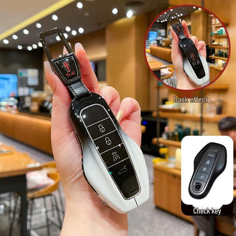 FAW Hongqi HS6 PHEV 2026 Smart Hybrid Key Cover with Metal Buckle