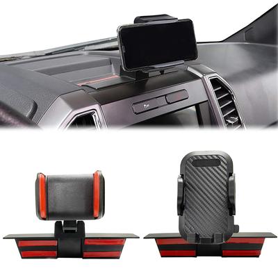 For Ford F150 2015 2016 2017 2018 2019 Bil Midtkonsoll Mobiltelefonholder Dashbordbrakett Mobiltelefonstativ