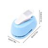 DIY Shape Paper Punch Anti-Slip Hands-On Activity Scrapbooking Square Hole Punch For Paper Crafting Rectangle Postage Stamp