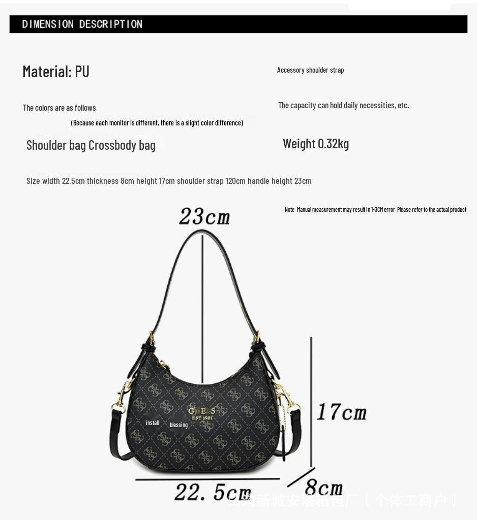 Bolsa Transversal Retrô Europeia Feminina - Alta Qualidade, Versátil, Estilo Ombro Único com Design de Letras