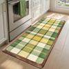 Plant Pattern Kitchen Floor Mat - Anti-slip, Oil-absorbent, Washable, Non-staining, Durable, Foot Pad for Home Decoration