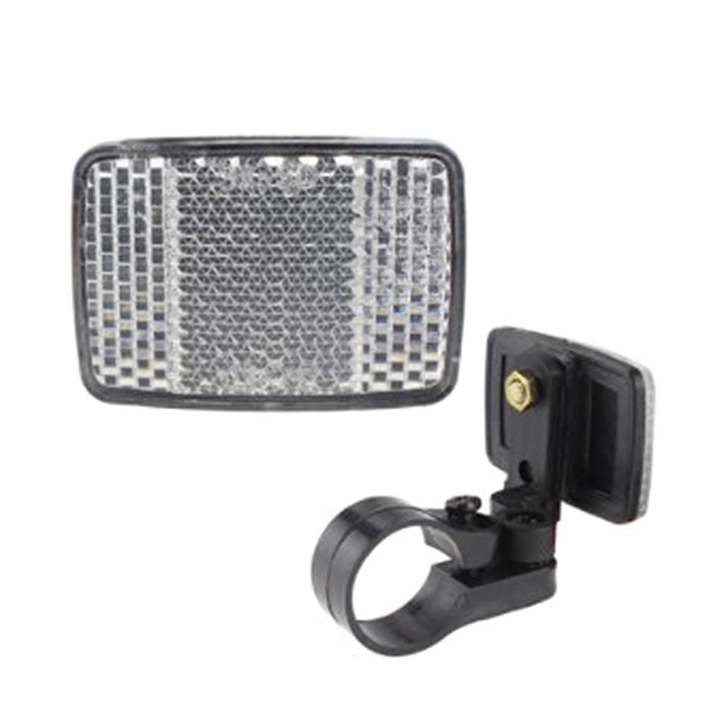 Bicycles Front and Rear Reflectors Bicycles Wheel Spoke Reflectors Bike Safety Reflection Plate for Mountain Bike Wheels