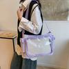 College Style, Niche, Simple and Large-capacity Class, Book-loaded Women's Trend, One Shoulder Crossbody, One Shoulder Tote Bag.