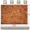 2D Flat Banner, 1 Brick Wall Background Photography Backdrop, Circus Decoration for Concert Performance